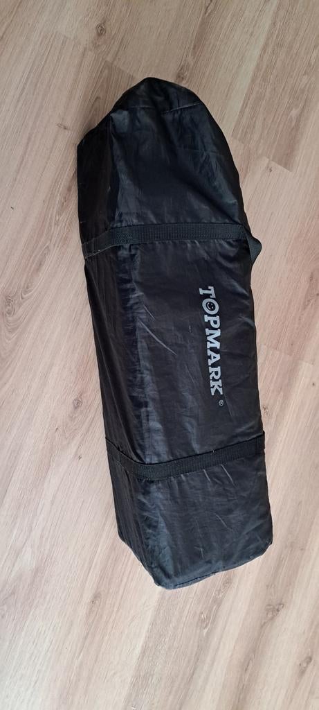 campingbedje in opberghoes, Ophalen, Zo goed als nieuw, Minder dan 140 cm, Matras