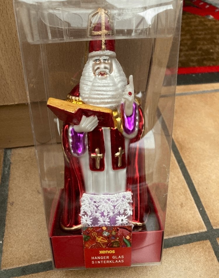 Sinterklaas / Sint Nicolaas ornament, Ophalen of Verzenden, Nieuw