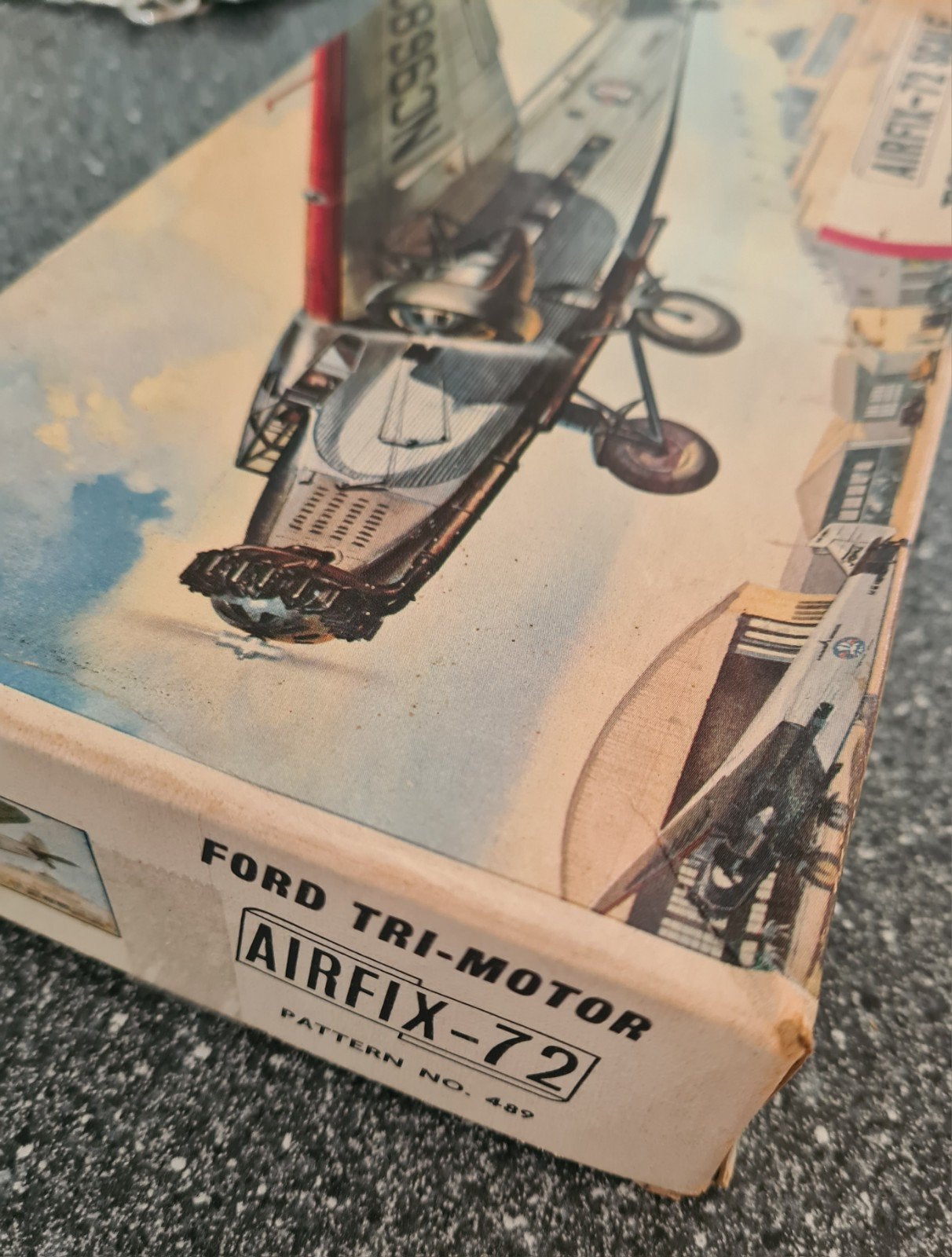 1968 modelbouw AIRFIX-72 vliegtuig Ford Tri motor, Overige merken, 1:72 tot 1:144, Gebruikt, Ophalen of Verzenden