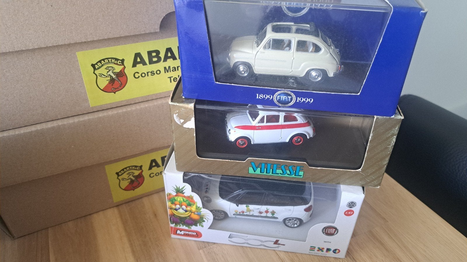 Diverse modellen. Fiat en Abarth., Ophalen of Verzenden