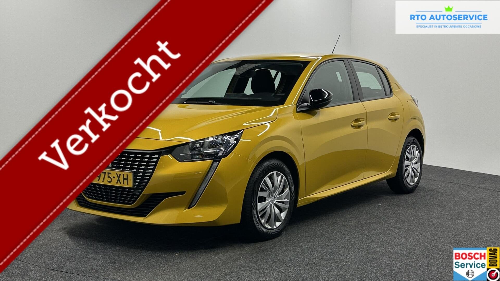 Peugeot 208 1.2 PureTech Active CARPLAY CRUISE DAB., Auto's, Voorwielaandrijving, Stof, 1199 cc, Met garantie (alle)