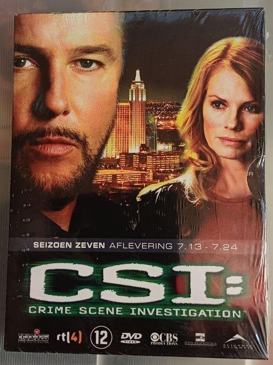 CSI -Seizoen zeven aflevering 7.13-7.24, Cd's en Dvd's, Engels, Alle leeftijden, Nederlands, Ophalen of Verzenden