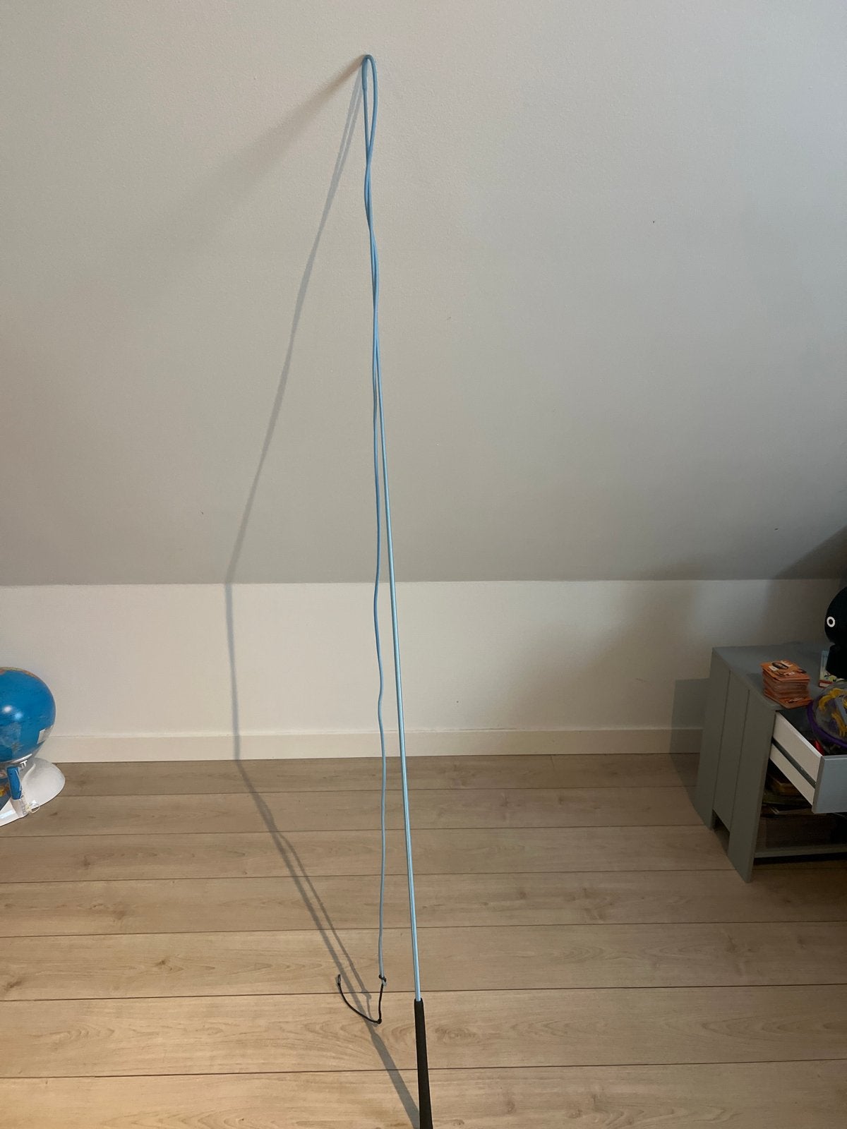 Nieuw! Lichtblauwe  longeerzweep, Dieren en Toebehoren, Ophalen, Nieuw, Overige disciplines