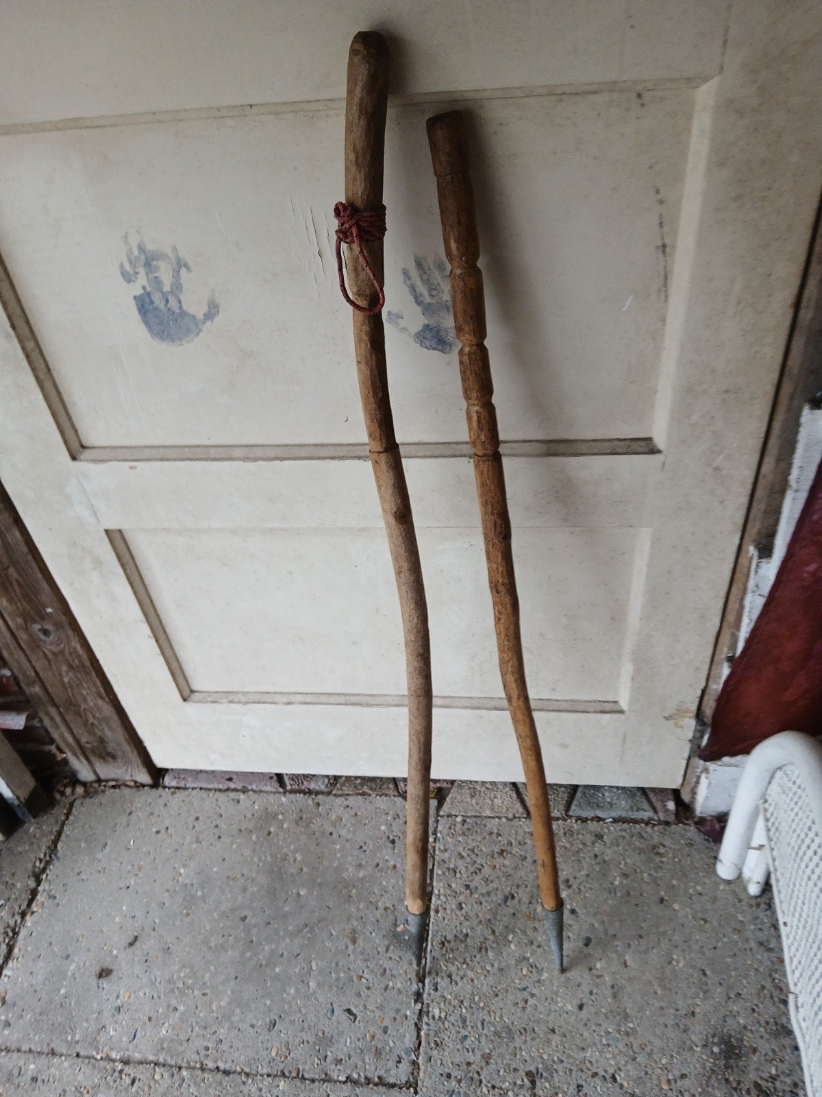 Vintage  wandelstokken, Diversen, Wandelstokken, Ophalen
