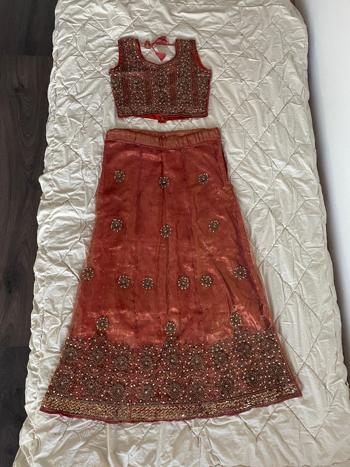New Y2k lehenga - indiase jurk, Ophalen, Overige typen, Nieuw, Maat 36 (S)