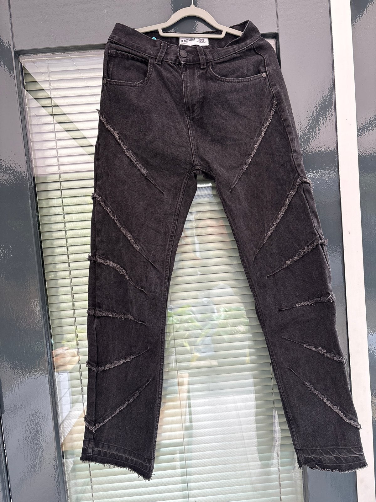 New Yorker Black Squad Baggy Fit Jeans W29/32, Ophalen, Zo goed als nieuw, Zwart