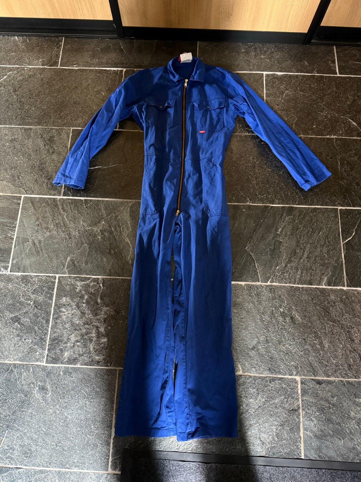 Havep Overall - Blauw - Maat 170, Tuin en Terras, Werkkleding, Ophalen of Verzenden, Zo goed als nieuw, Overall