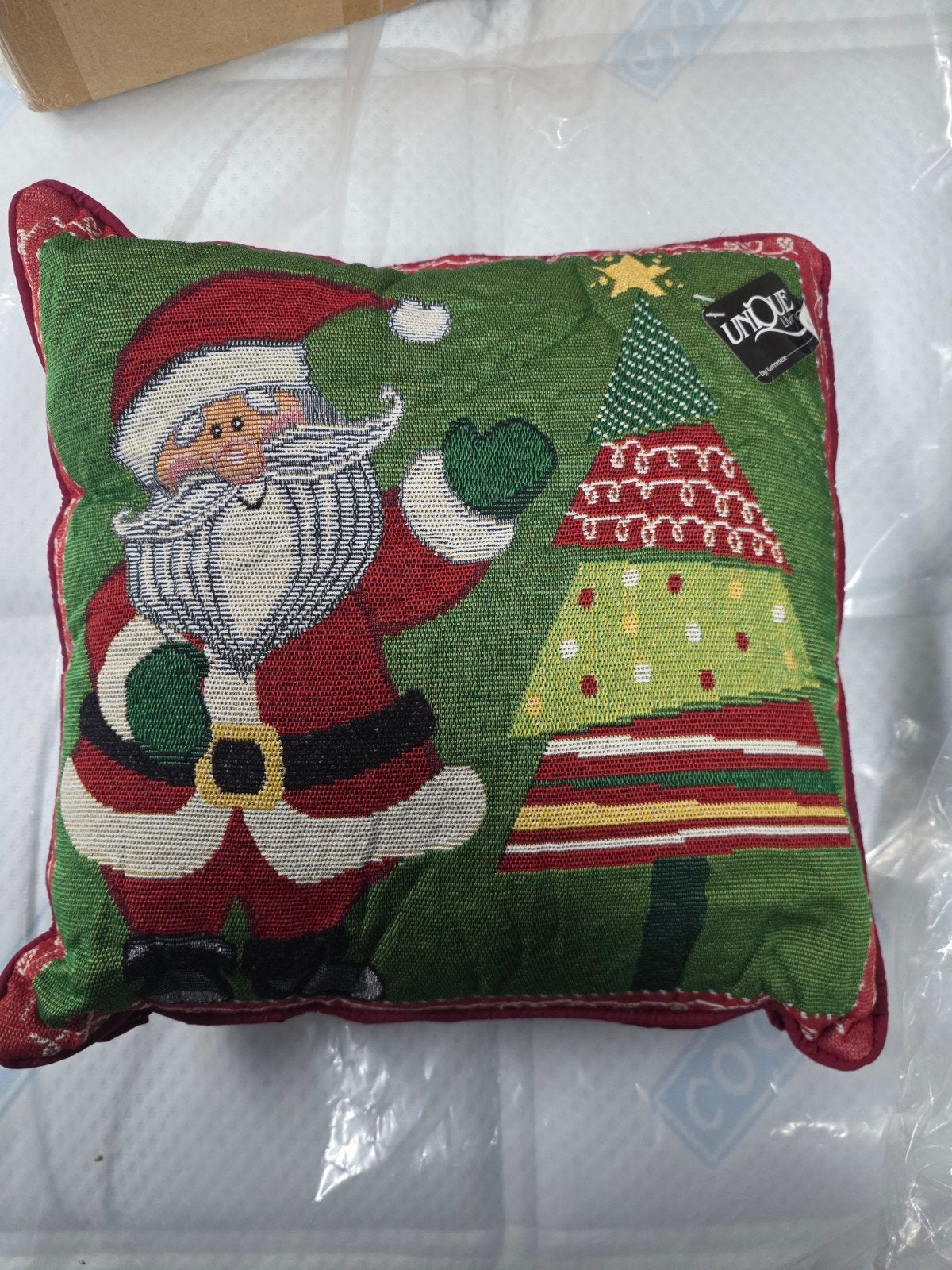 nieuw kerstkussen met kerstman (meerdere), Diversen, Ophalen of Verzenden, Nieuw