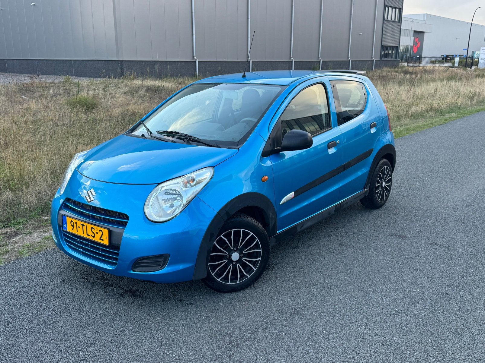 Suzuki Alto 1.0 2012 Blauw Sport! Airco! Nwe apk!, Voorwielaandrijving, 200 kg, Origineel Nederlands, Bedrijf