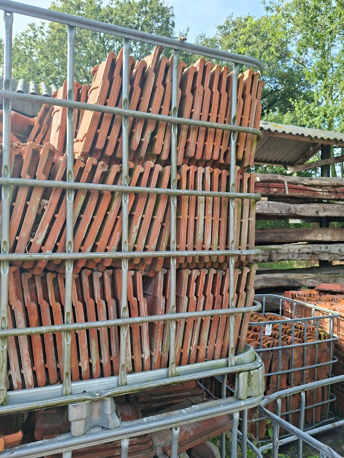 Depafa Deester Waalkleipan Rood - 2470 stuks, Ophalen, Gebruikt, Steen of Klei, 15 m² of meer