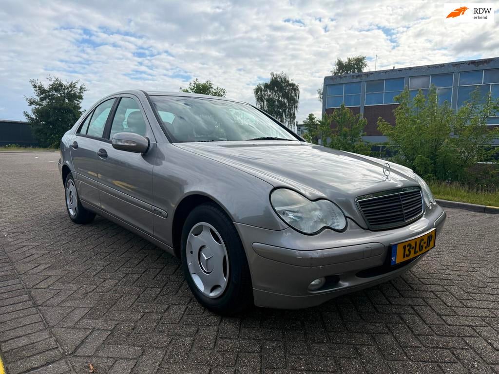 Mercedes-Benz C-klasse 180 K. Classic, 13 km/l, Gebruikt, 1796 cc, Origineel Nederlands