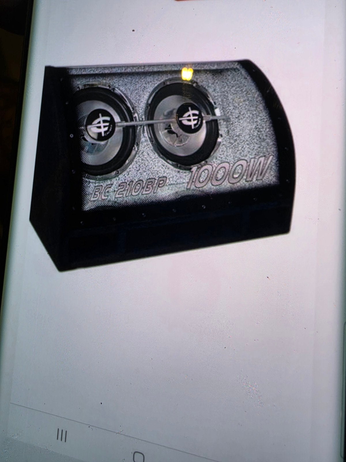 Subwoofer met licht, Auto diversen, Ophalen of Verzenden