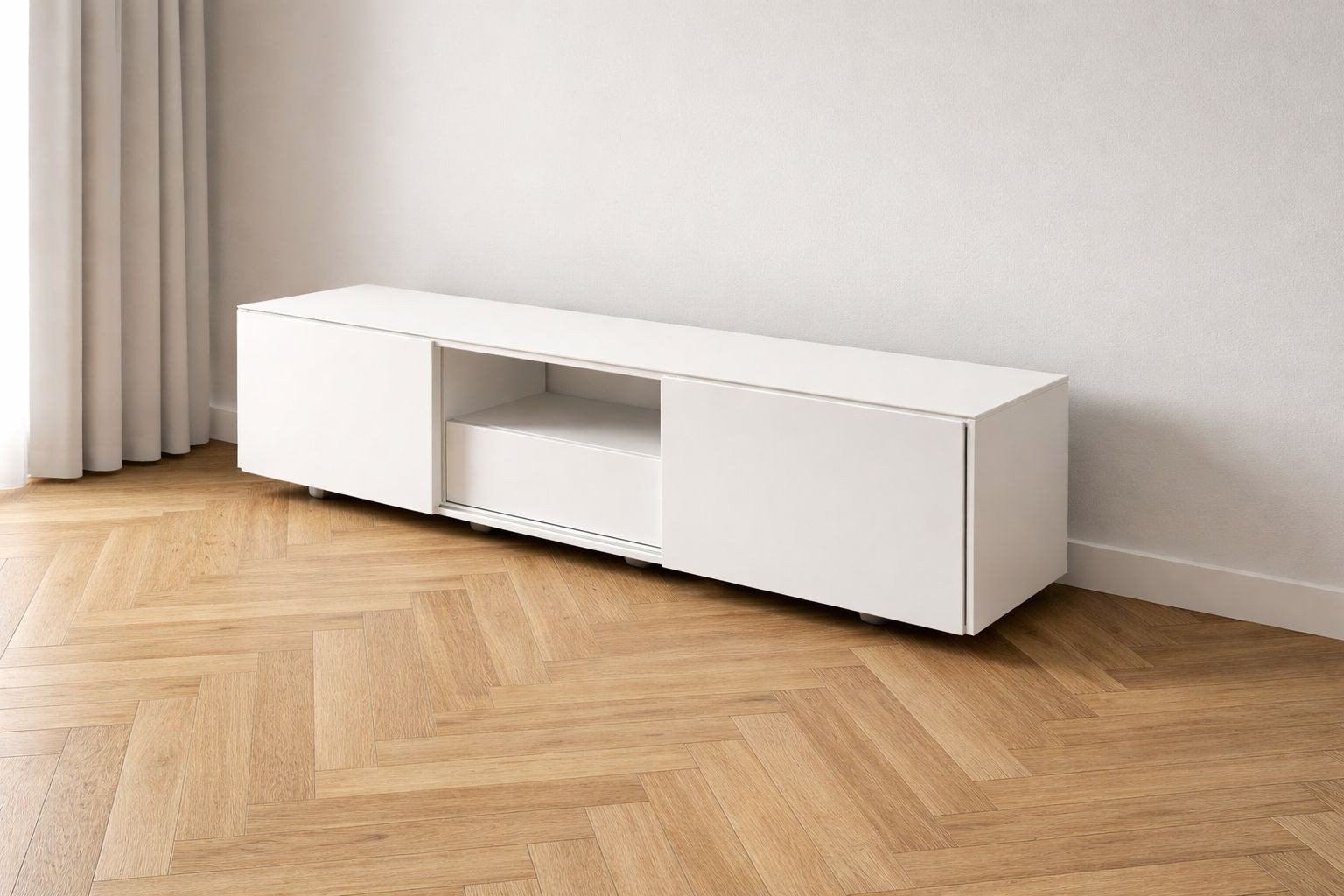 Showmodel TVmeubel Move 6, 213 cm UITVERKOOP van €1071,-, Nieuw, Ophalen of Verzenden, 200 cm of meer, Minder dan 100 cm