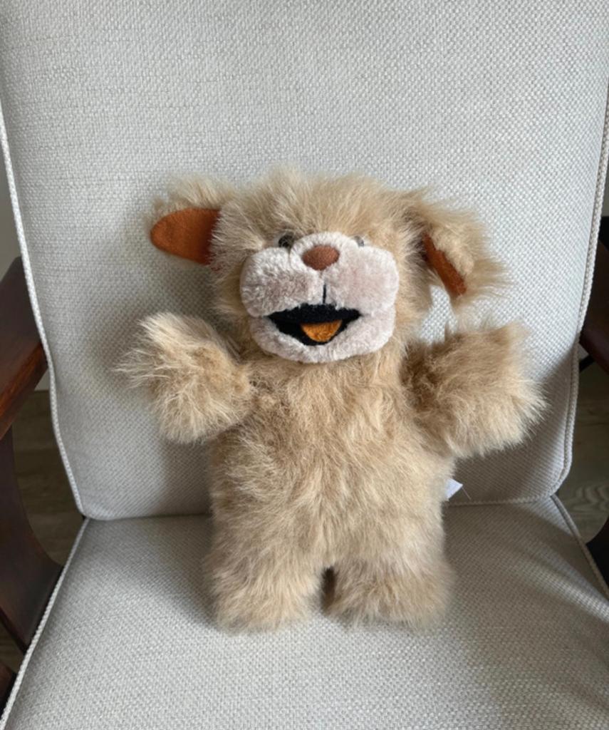 Vintage knuffel van Tommie Sesamstraat, Kinderen en Baby's, Speelgoed | Knuffels en Pluche, Ophalen of Verzenden, Zo goed als nieuw