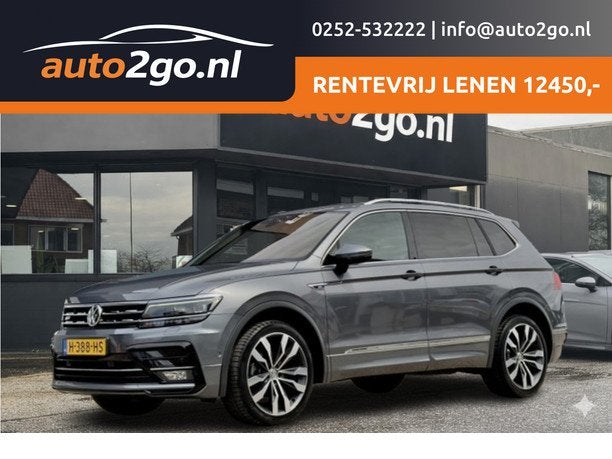 Volkswagen Tiguan Allspace 1.5 TSI AUT7 3X R-LINE.VOL-LEDER, Dealer onderhouden, 150 pk, SUV of Terreinwagen, 84 €/maand