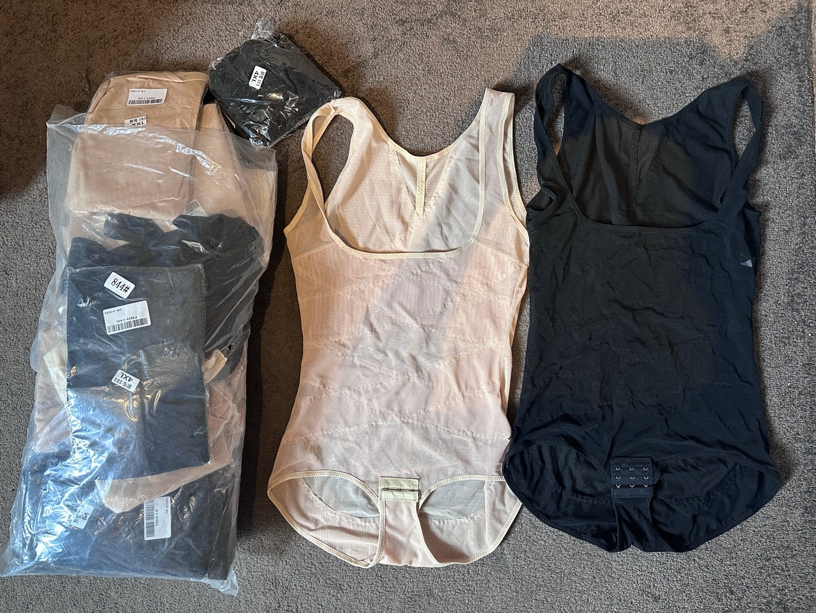 Partij Corrigerende Bodysuits (Nieuw 30 stuks), Ophalen of Verzenden, Meerkleurig, Body of Korset