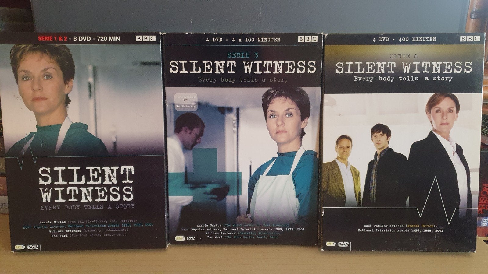 Silent Witness DVD Boxset - Seizoen 1, 2, 3 & 6, Cd's en Dvd's, Dvd's | Tv en Series, Misdaad, Nederlands, Ophalen of Verzenden
