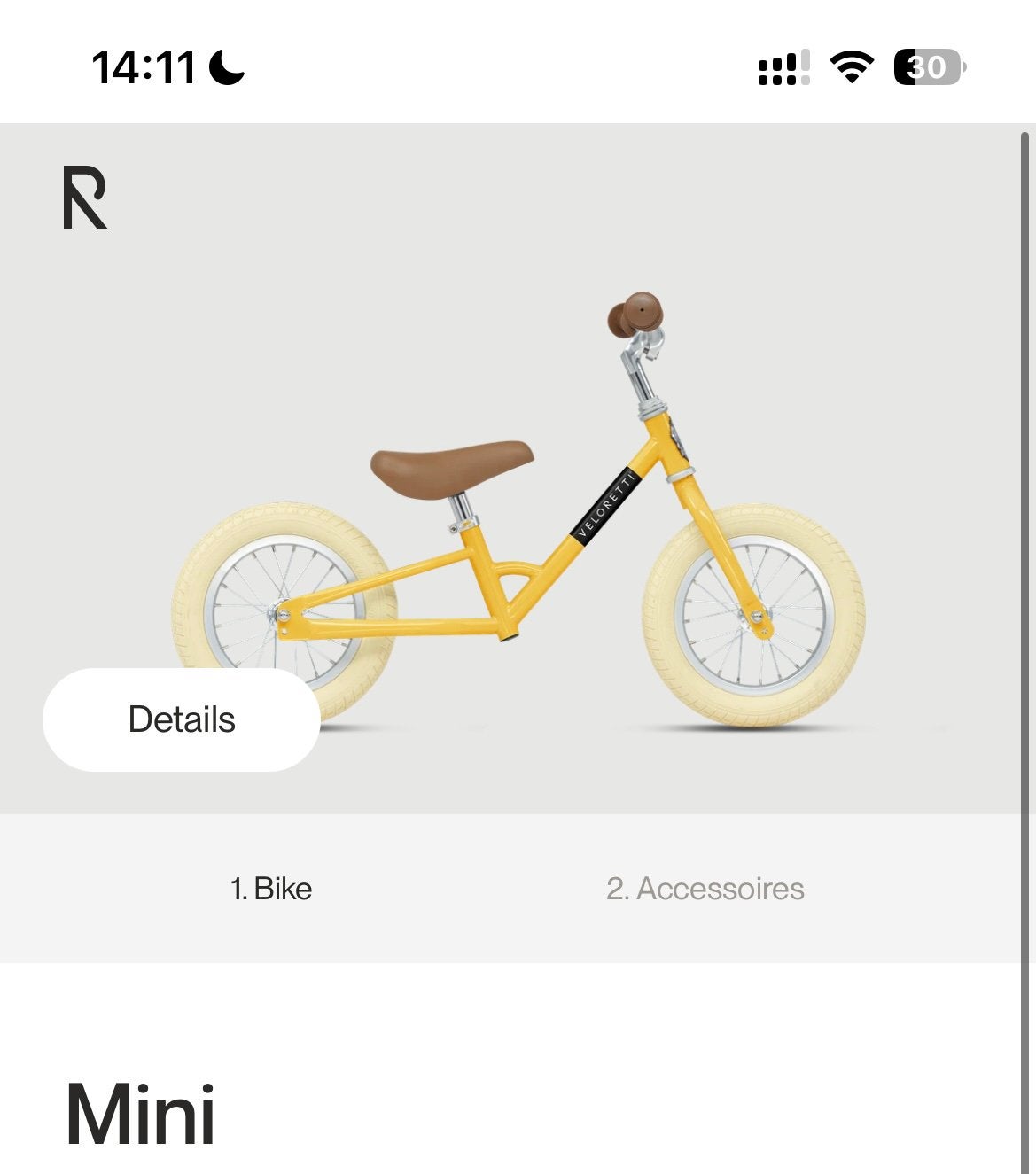 Nieuwe Veloretti loopfiets Mini Bananarama geel – ongebruikt, Fietsen en Brommers, Ophalen, Zo goed als nieuw
