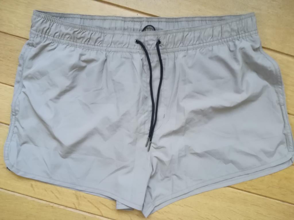 H&M zwemshort zand maat L - nieuw -, Kleding | Heren, Badmode en Zwemkleding, Ophalen of Verzenden, Maat 52/54 (L), Beige
