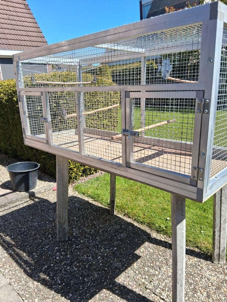 Aluminium kooi, Ophalen of Verzenden