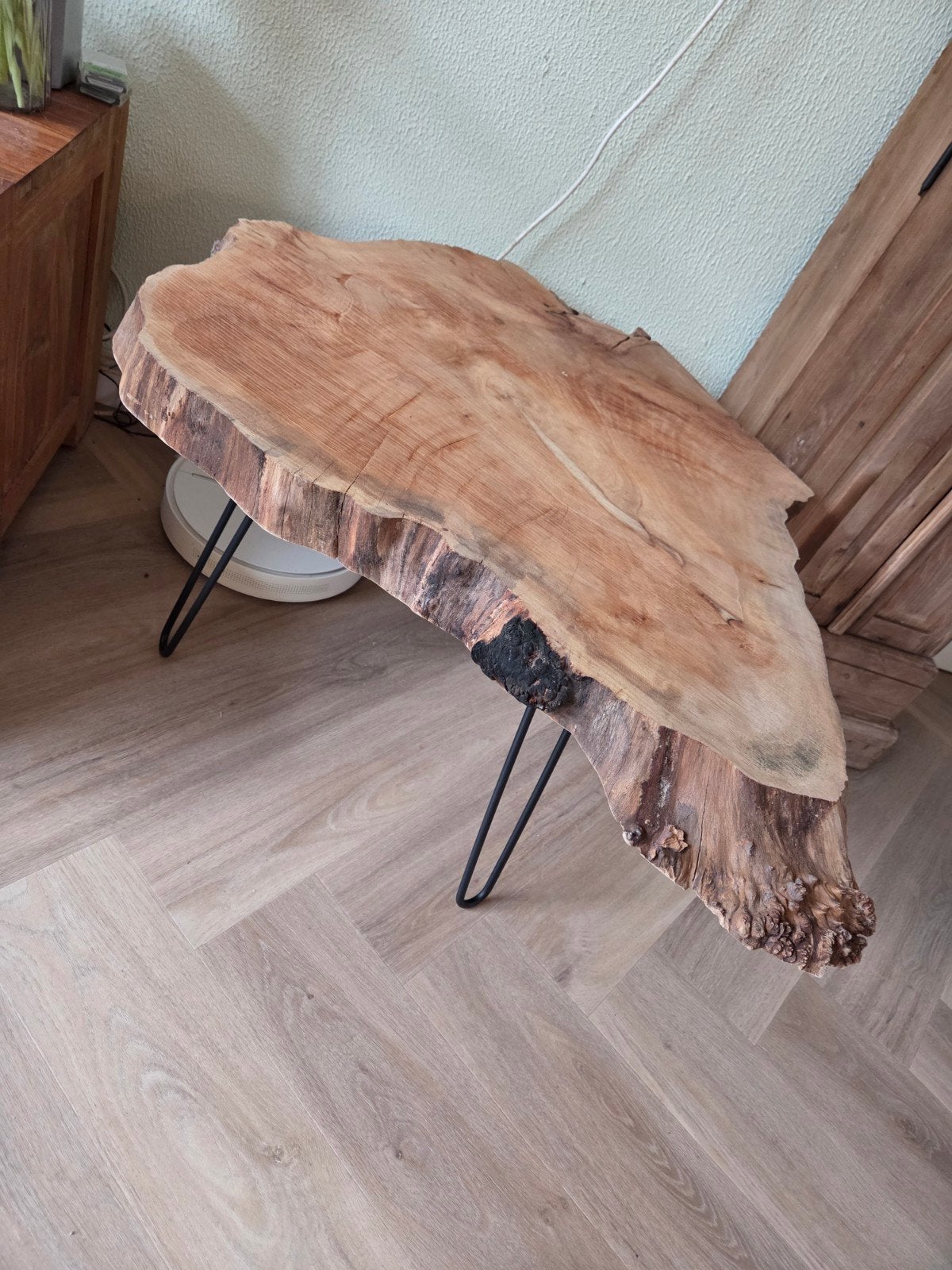 houten salon tafel, Huis en Inrichting, Ophalen, 50 tot 100 cm, Nieuw, 50 tot 100 cm