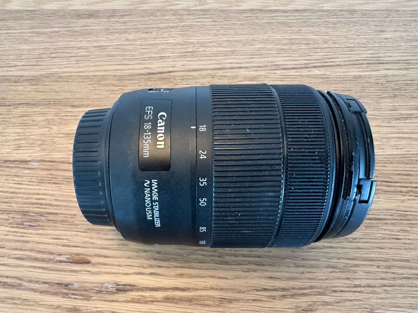 Canon EF-S 18-135mm f/3.5-5.6 IS Nano USM – nette staat, Audio, Tv en Foto, Fotografie | Lenzen en Objectieven, Ophalen of Verzenden