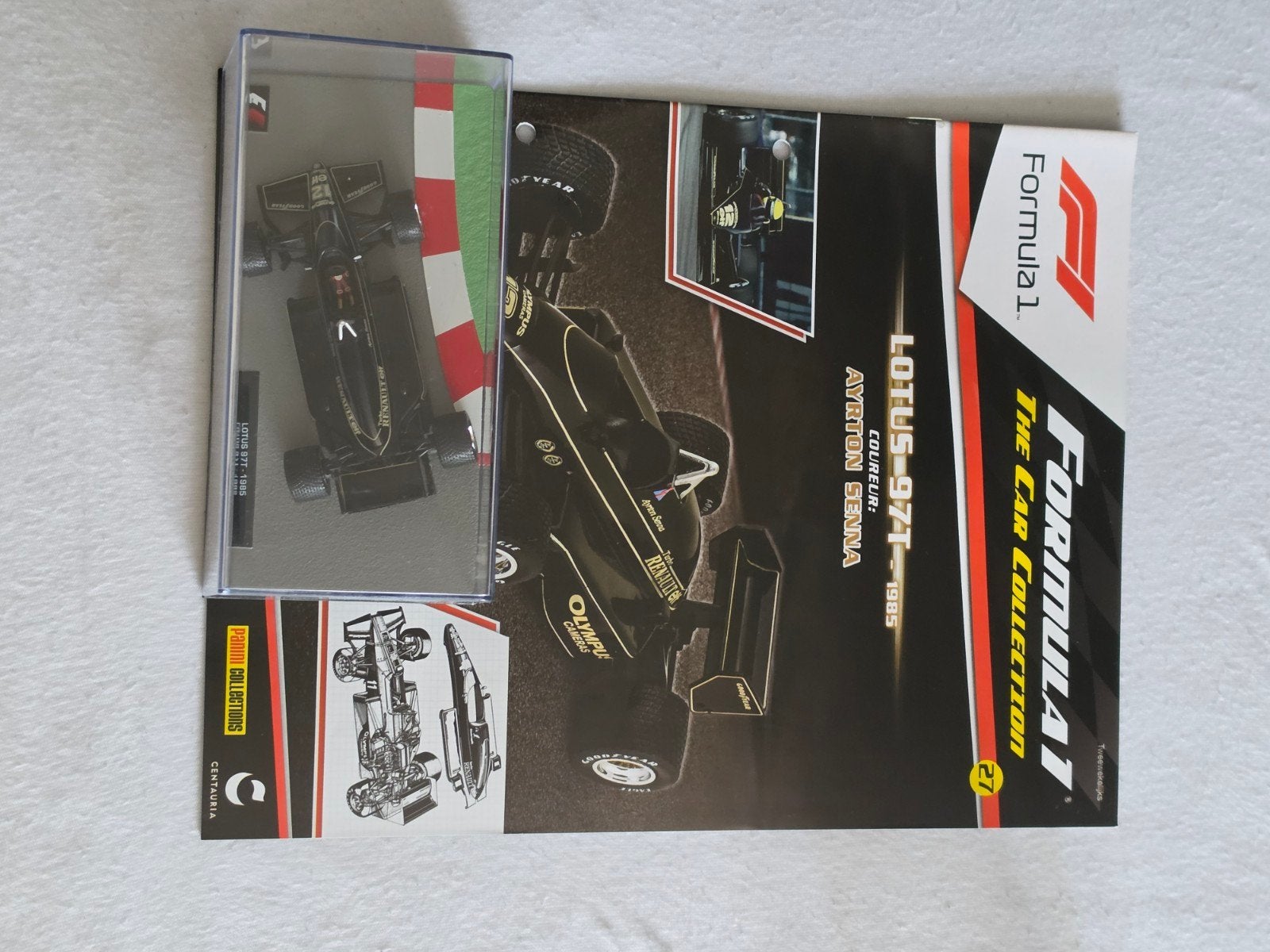 Formule 1 Lotus 97T Ayrton Senna 1985 modelauto, Ophalen of Verzenden, Nieuw