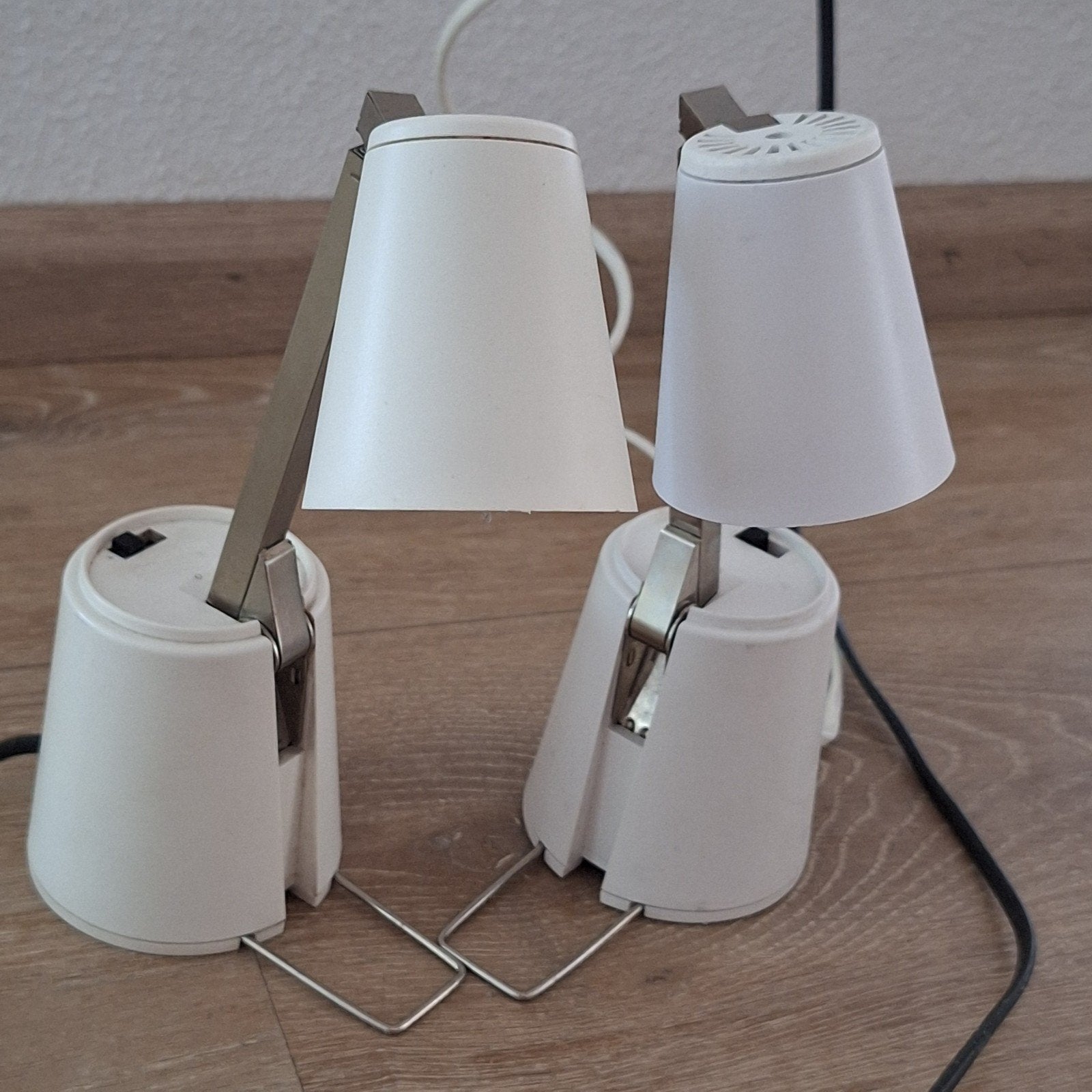 Lampetta telescoop Eichhoff vintage lamp lampen, Huis en Inrichting, Ophalen of Verzenden, Gebruikt, Rond, Tafellamp