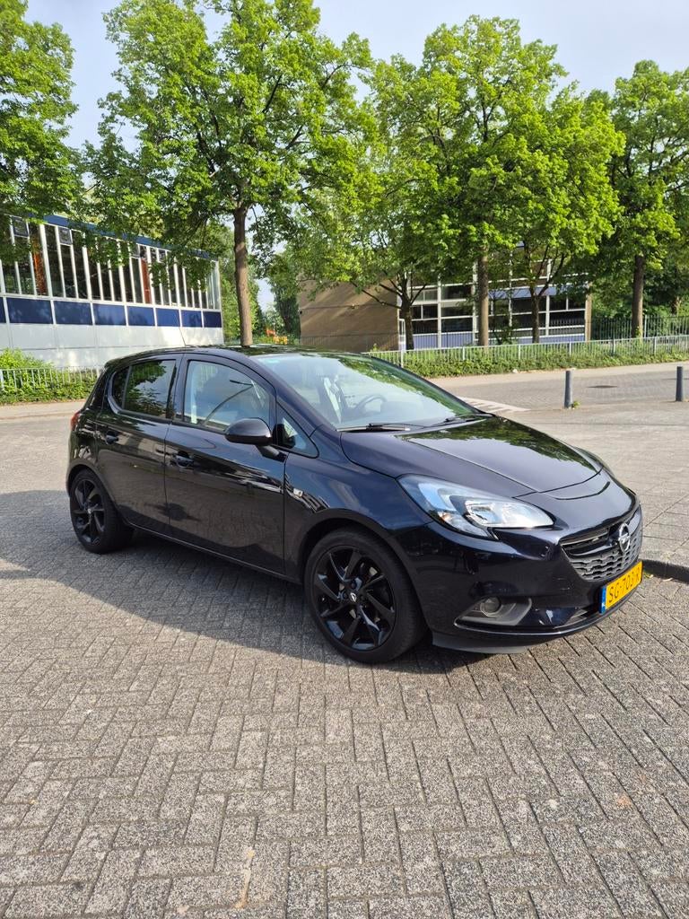 Opel Corsa 1.0T 66KW/90PK 5D 2018 Blauw, Voorwielaandrijving, Stof, Blauw, 49 €/maand
