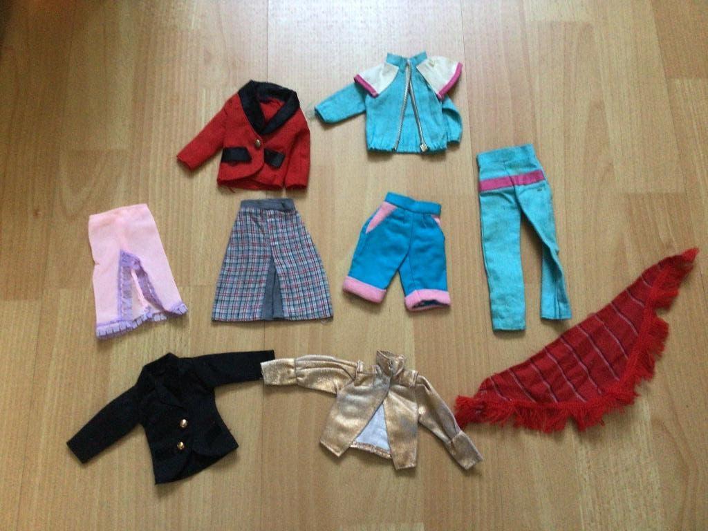 Vintage barbie Fleur kleertjes, Ophalen of Verzenden, Gebruikt, Kleertjes