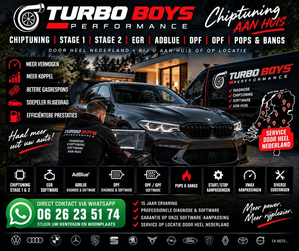 Chiptuning, EGR, AdBlue, OPF, DPF, Pops & Bangs aan huis, Auto diversen, Ophalen of Verzenden