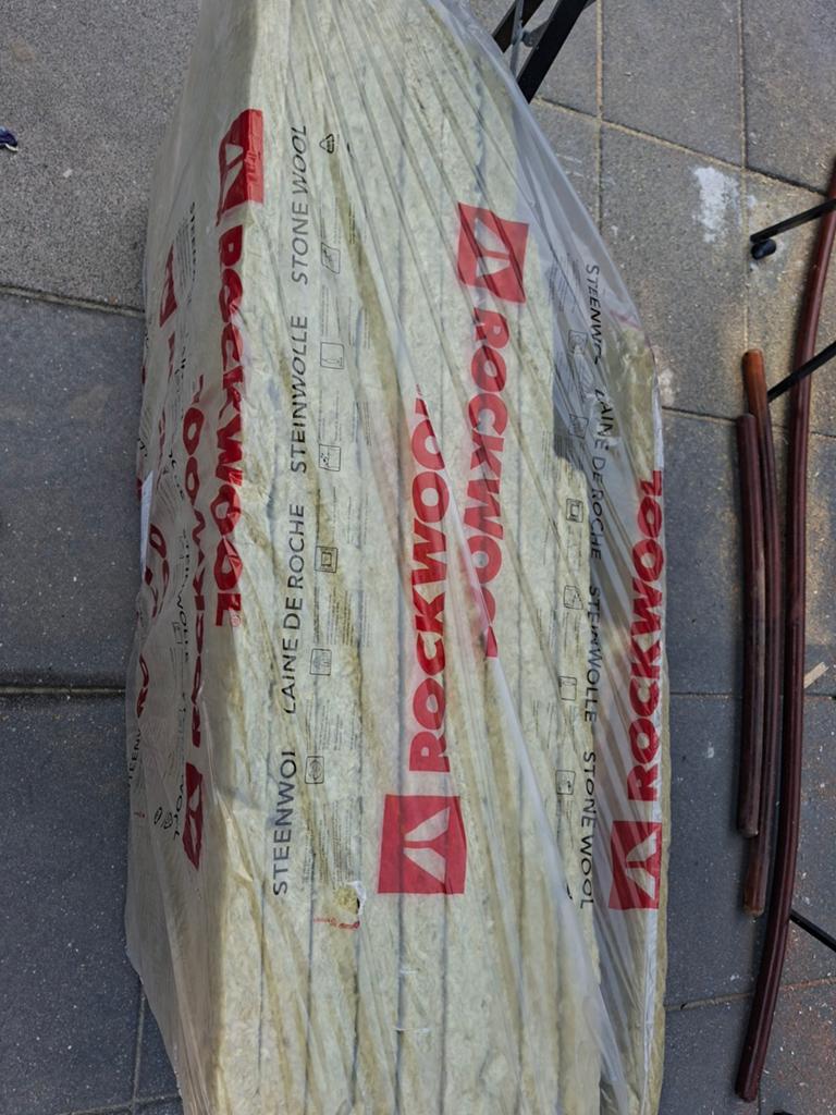 Rockwool Steenwol Isolatiepakket, Doe-het-zelf en Verbouw, Ophalen, Nieuw, Steenwol, 4 tot 8 cm