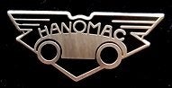 Hanomag broche-zwart emaille, Verzenden, Nieuw, Transport, Speldje of Pin