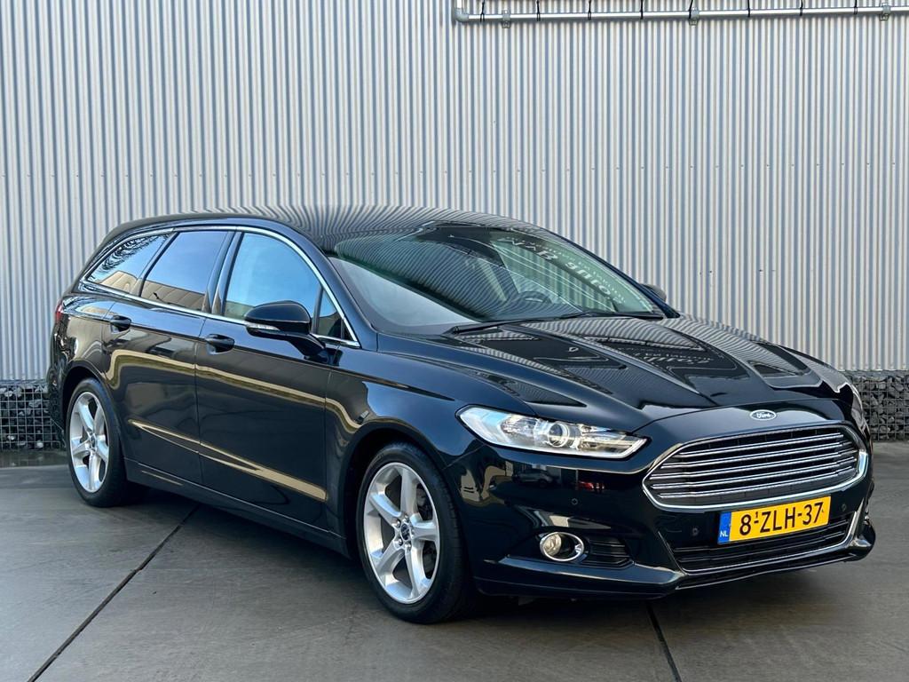 Ford Mondeo Wagon 1.6 TDCi Titanium, EXPORT PRIJS! Navi, Cli, Auto's, Voorwielaandrijving, Stof, Gebruikt, 4 cilinders