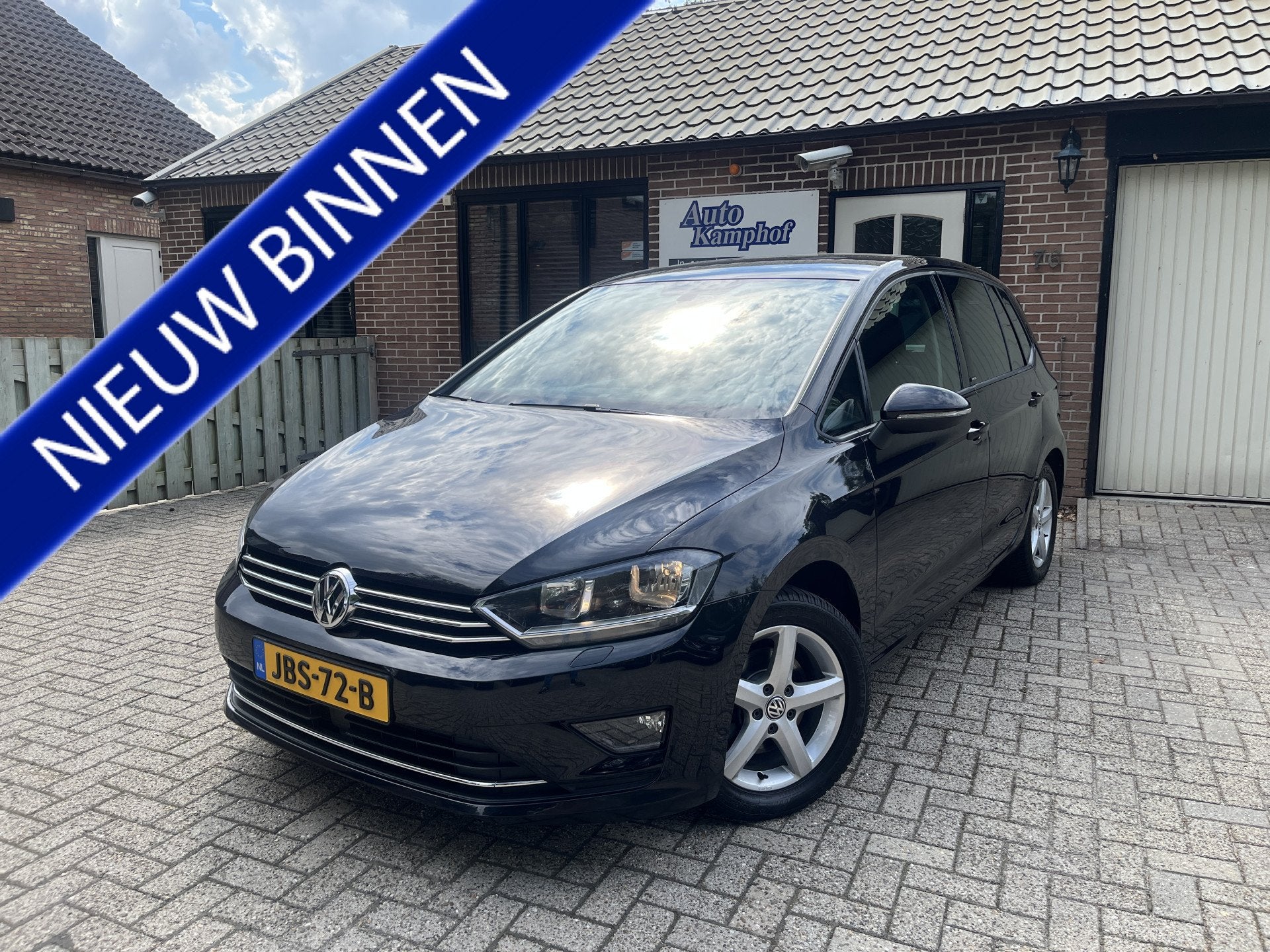 Volkswagen Golf Sportsvan 1.6 TDI Highline Trekhaak, Auto's, Volkswagen, Stof, Gebruikt, 4 cilinders, 116 pk