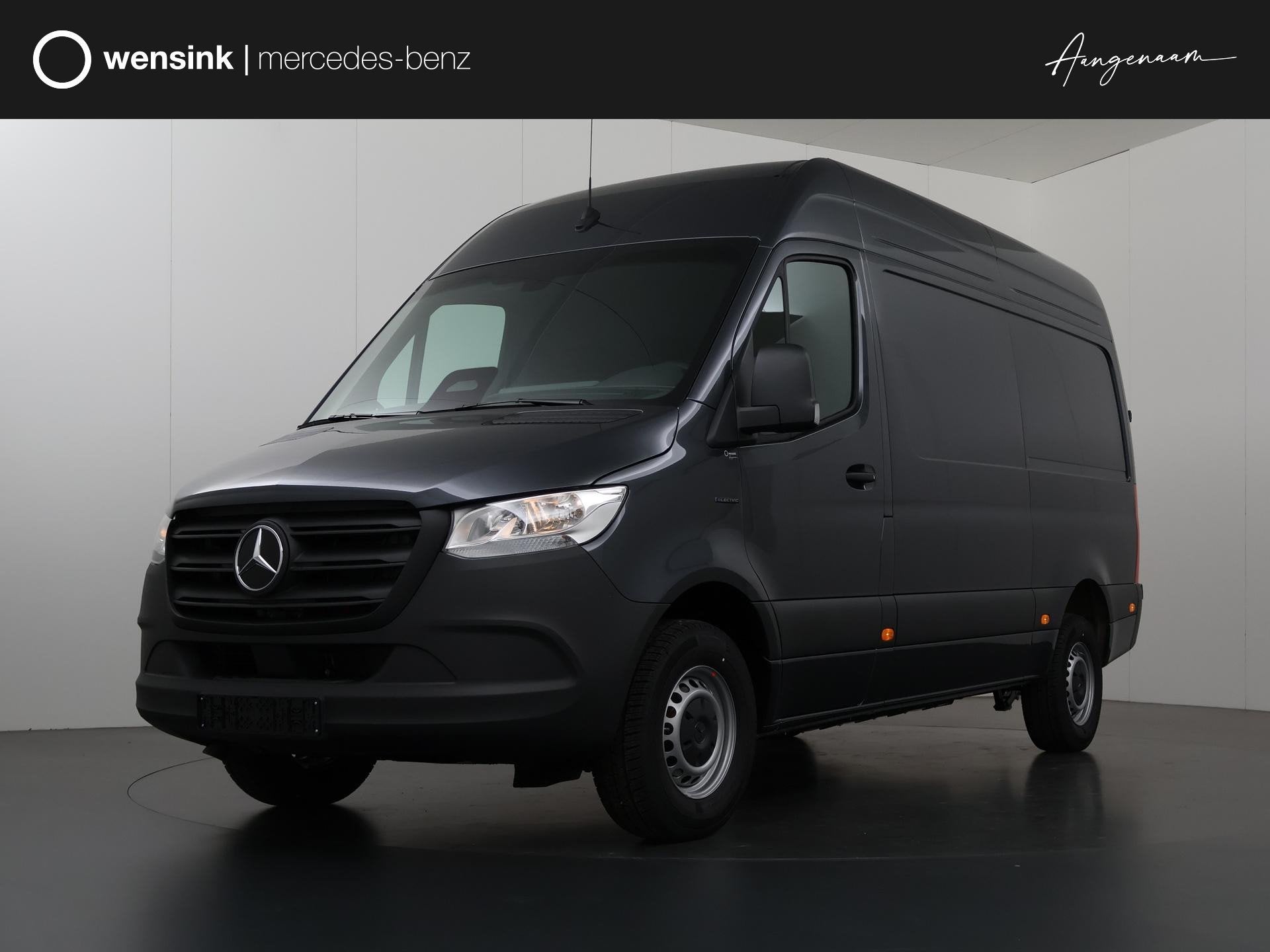 Mercedes-Benz eSprinter 314 L2 H2 RWD PRO 81kWh | Comfortbes, Auto's, Bestelauto's, Zwart, Mercedes-Benz, Nieuw, Zilver of Grijs
