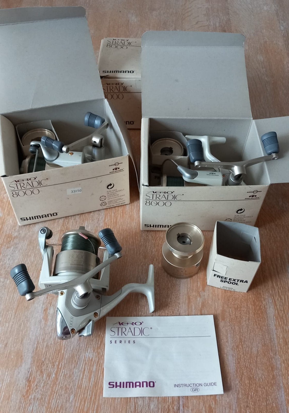 Shimano AERO Stradic 8000 Molen - Zo goed als nieuw, Ophalen of Verzenden, Zo goed als nieuw, Molen