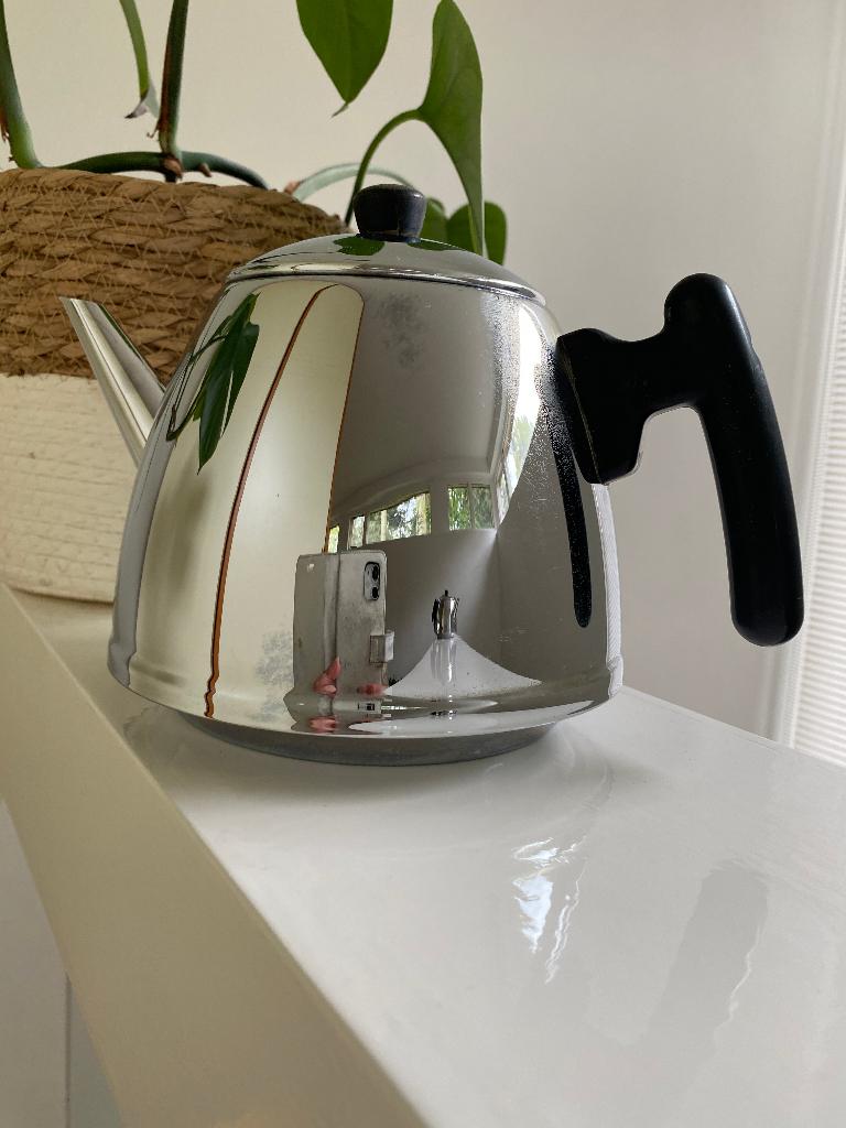 Bredemeijer theepot rvs dubbelwandig - diverse modellen, Bredemeijer, Ophalen of Verzenden, Overige materialen, Overige typen