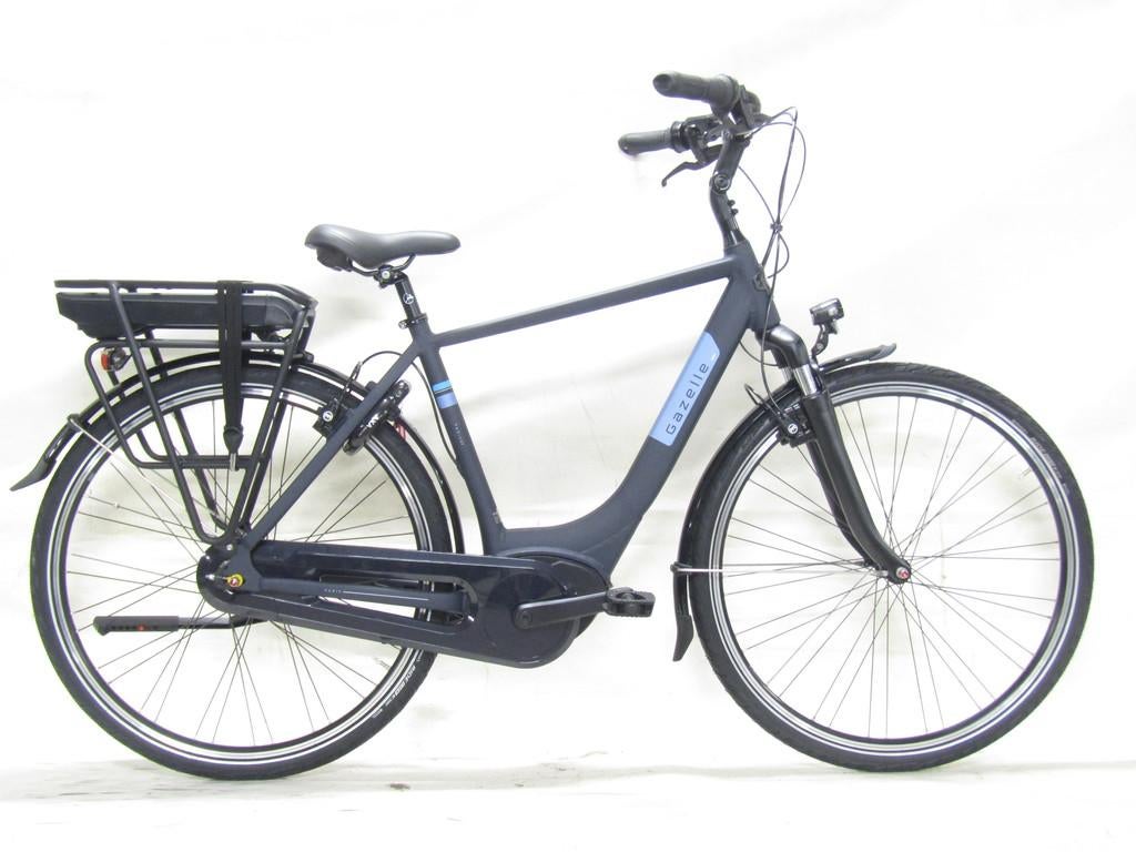 Gazelle Paris c7 blauw heren 53cm 28inch, 51 tot 55 cm, Nieuw, Gazelle