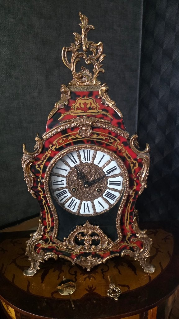 19e eeuwse Boulle cartelklok, Ophalen