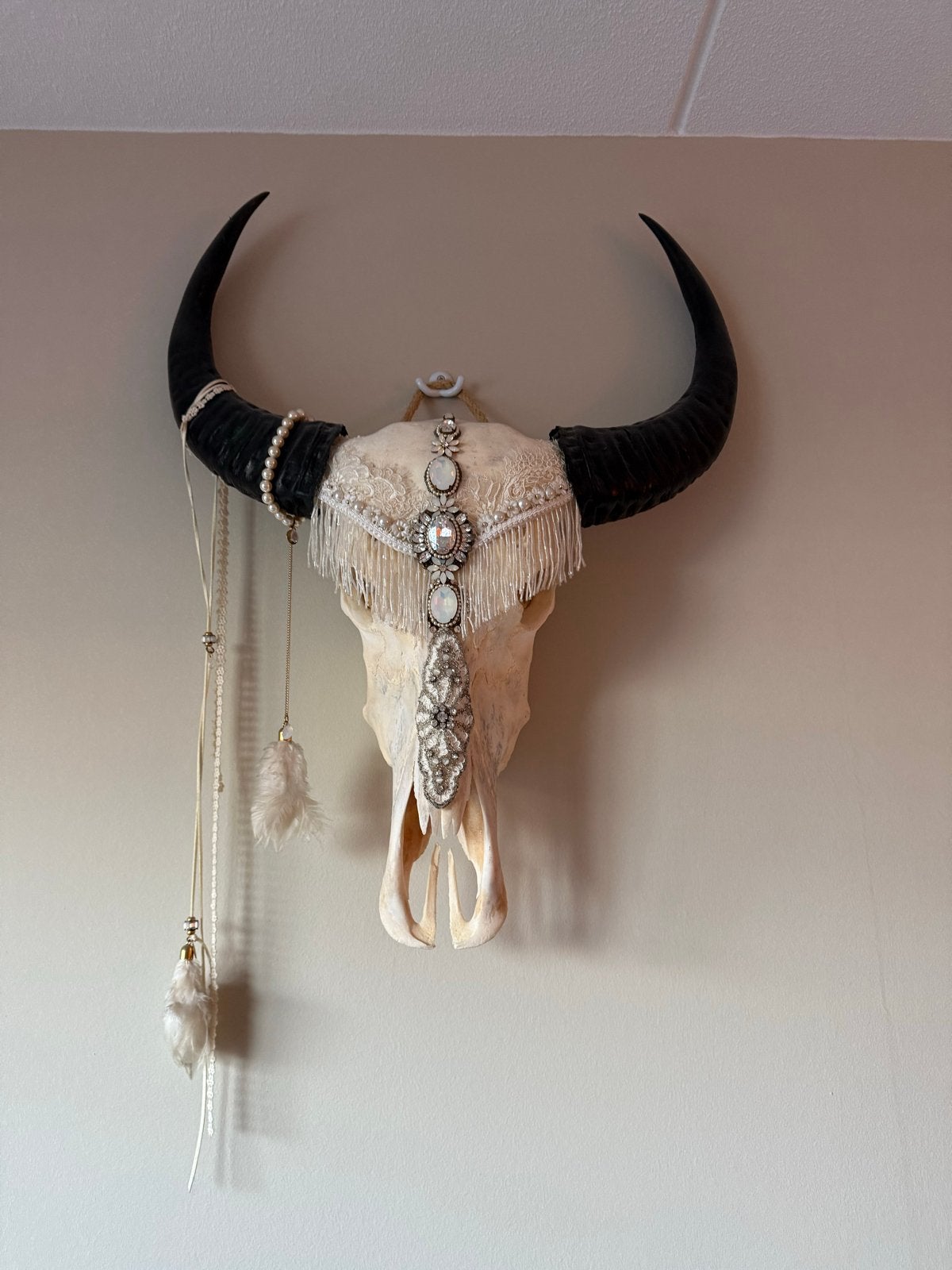 Godly skull, Ophalen, Meerkleurig, Boho, Zo goed als nieuw