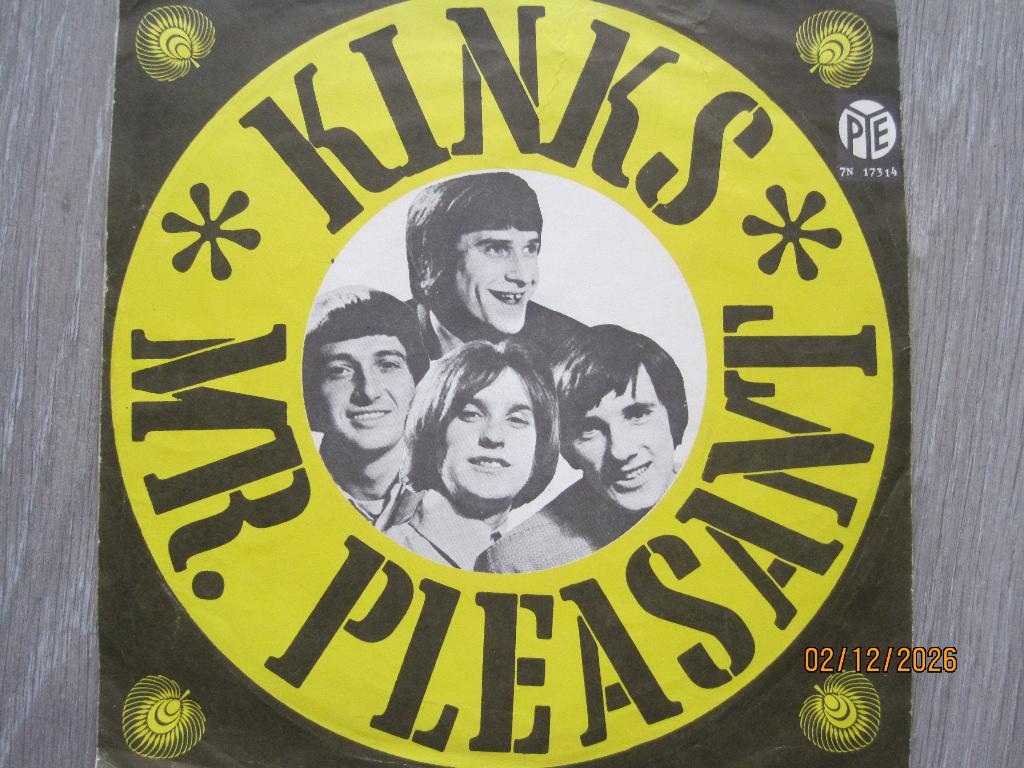 The Kinks   -   Mr. Pleasant, Cd's en Dvd's, Vinyl Singles, Gebruikt, Fotohoes, 7 inch, Single