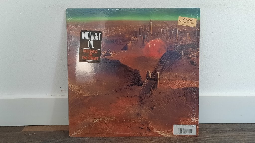 Midnight Oil – Red Sails In The Sunset LP / Vinyl Plaat, Gebruikt, 1980 - 1989, Alternative, Ophalen of Verzenden