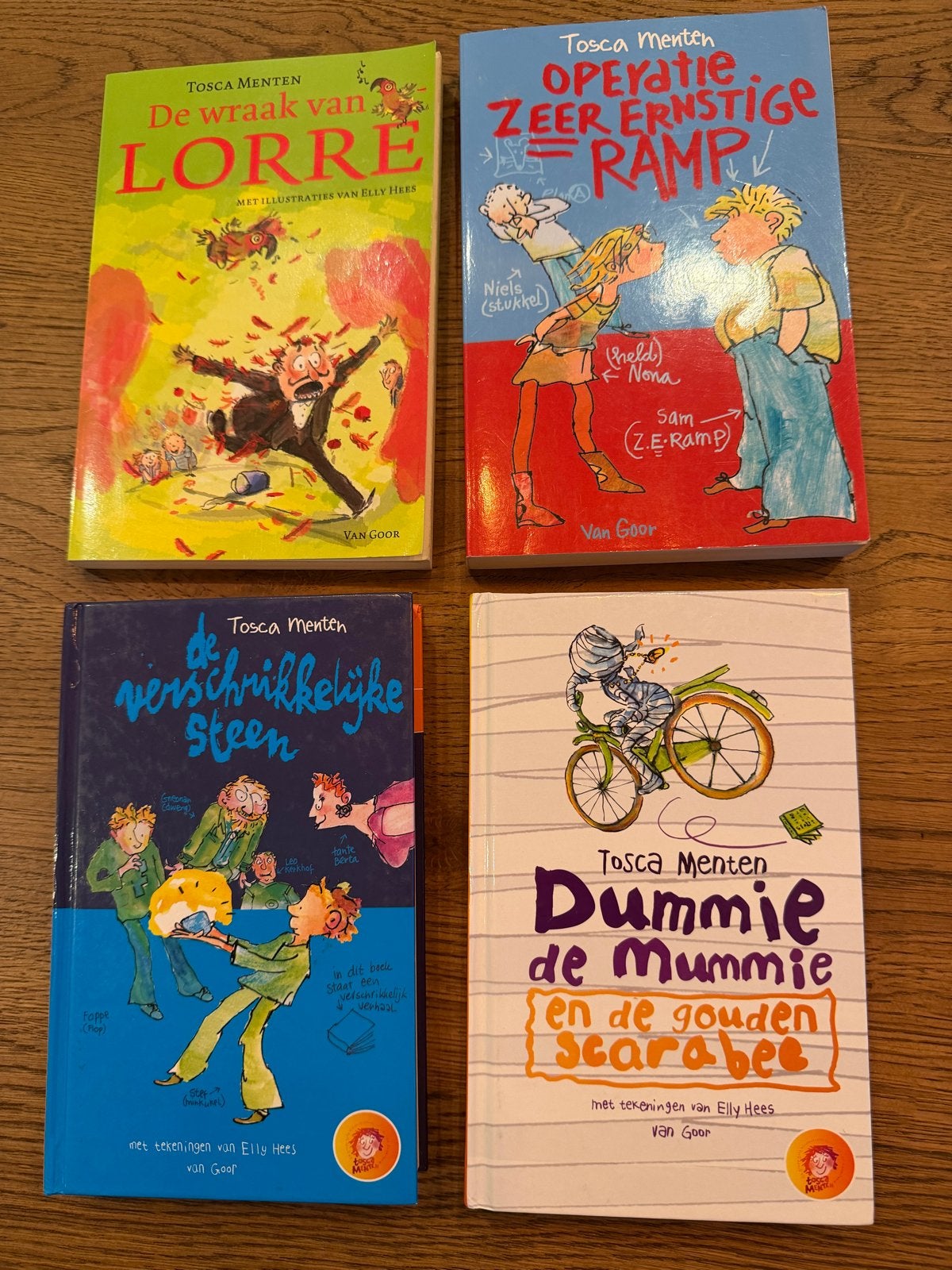 4 Tosca Menten kinderboeken, Ophalen of Verzenden, Zo goed als nieuw, Fictie