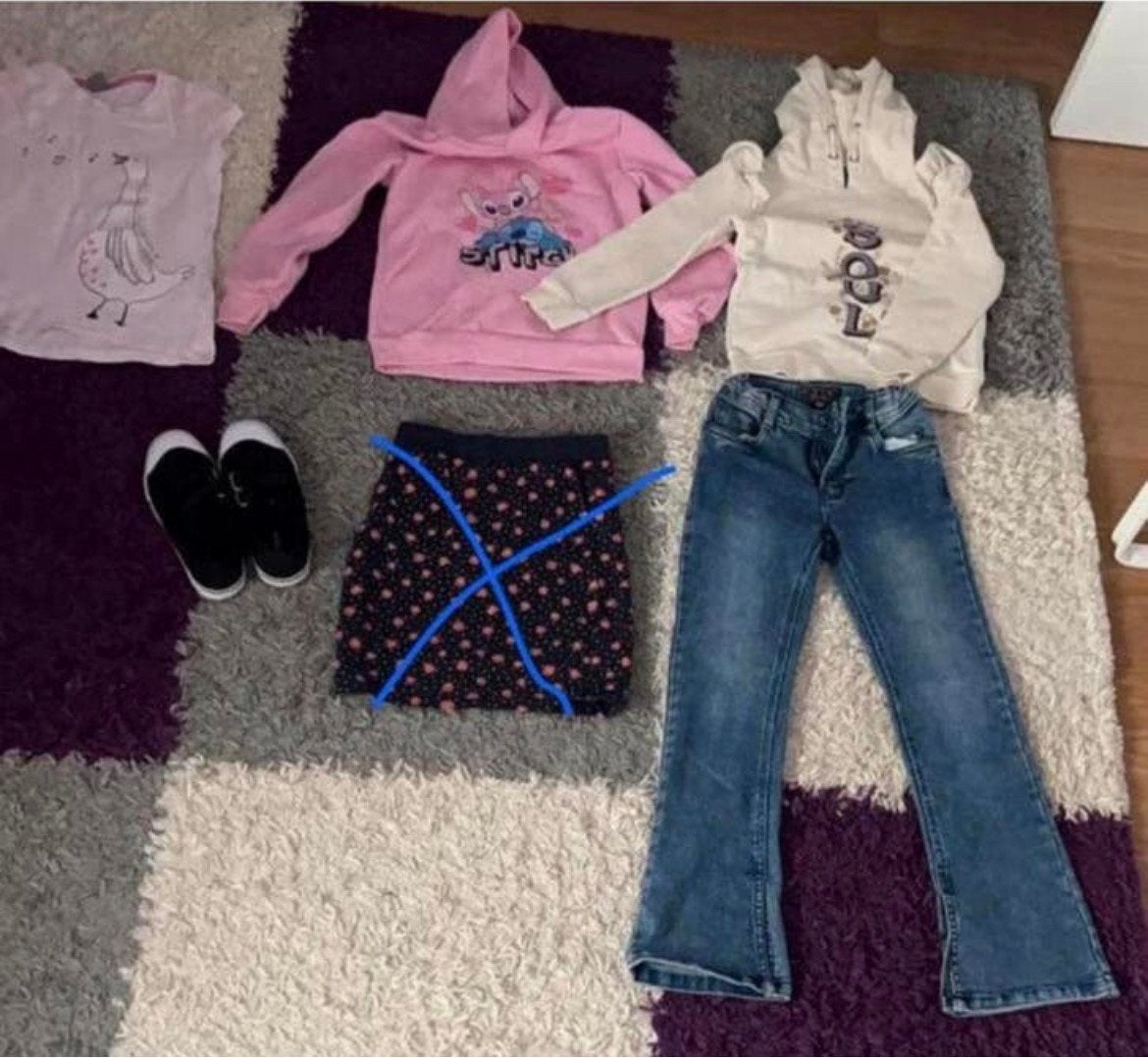 Meisjes kleding z.g.a.n maat 128, Kinderen en Baby's, Kinderkleding | Maat 128, Ophalen of Verzenden, Zo goed als nieuw, Meisje