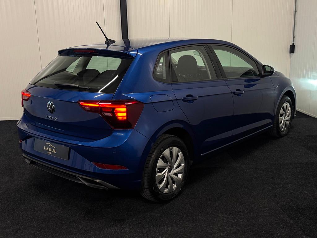 Volkswagen Polo 1.0 TSI 2022 95PK CLIMA|LANE|ACC|CARPLAY|VIR, Voorwielaandrijving, Stof, Zwart, 95 pk