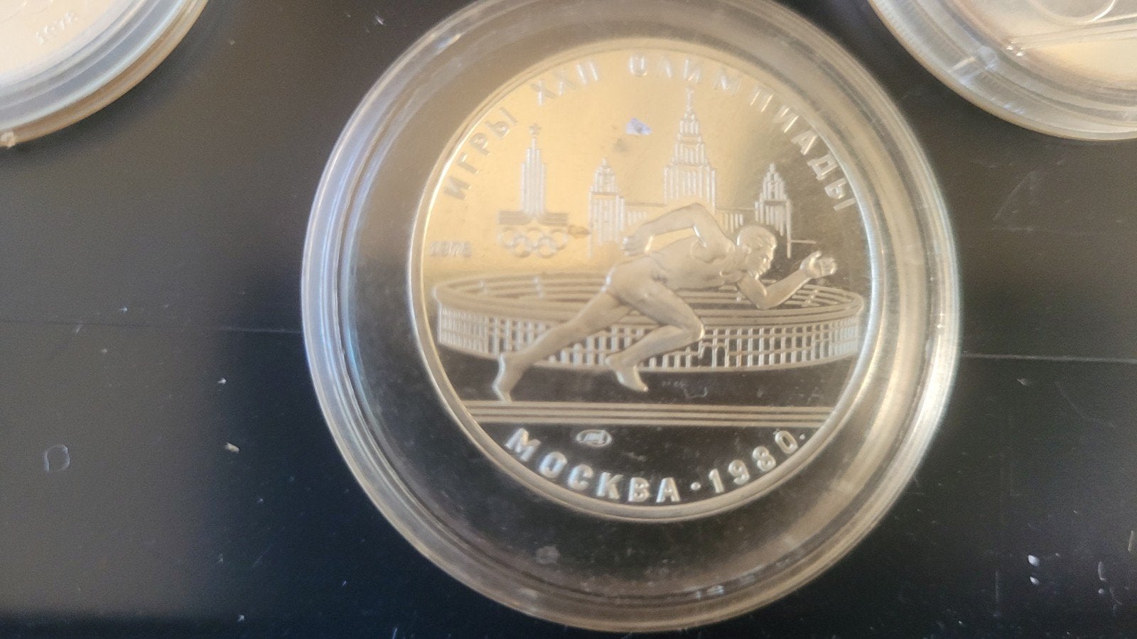 Olympische Spelen Moskou 1980 Zilveren Munten Set, Ophalen of Verzenden, Rusland, Setje, Zilver
