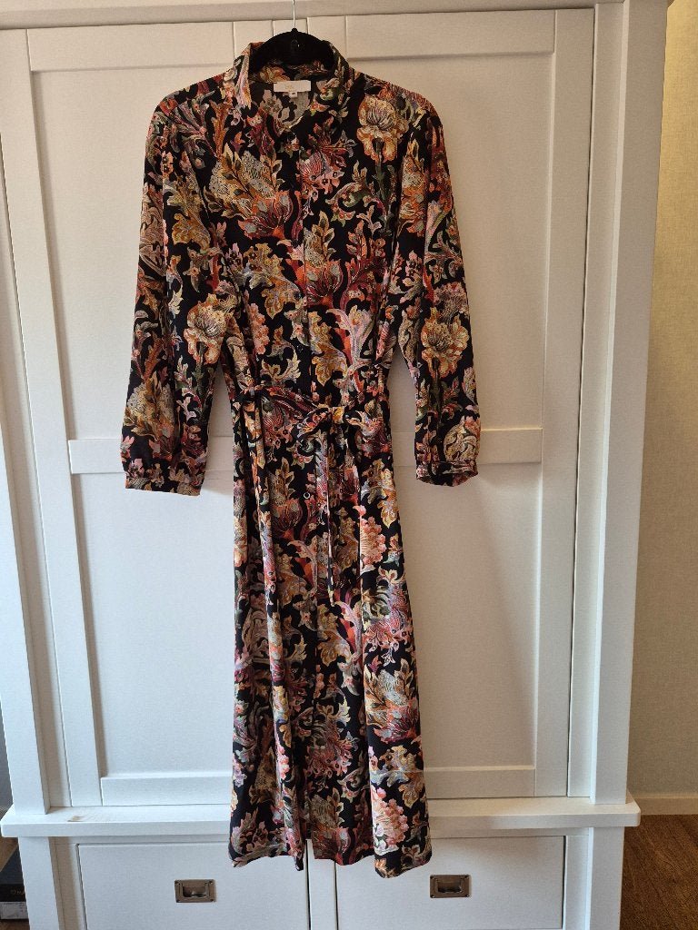 Jurk maat 48, Zwart, Maat 46/48 (XL) of groter, Ophalen of Verzenden, Zo goed als nieuw