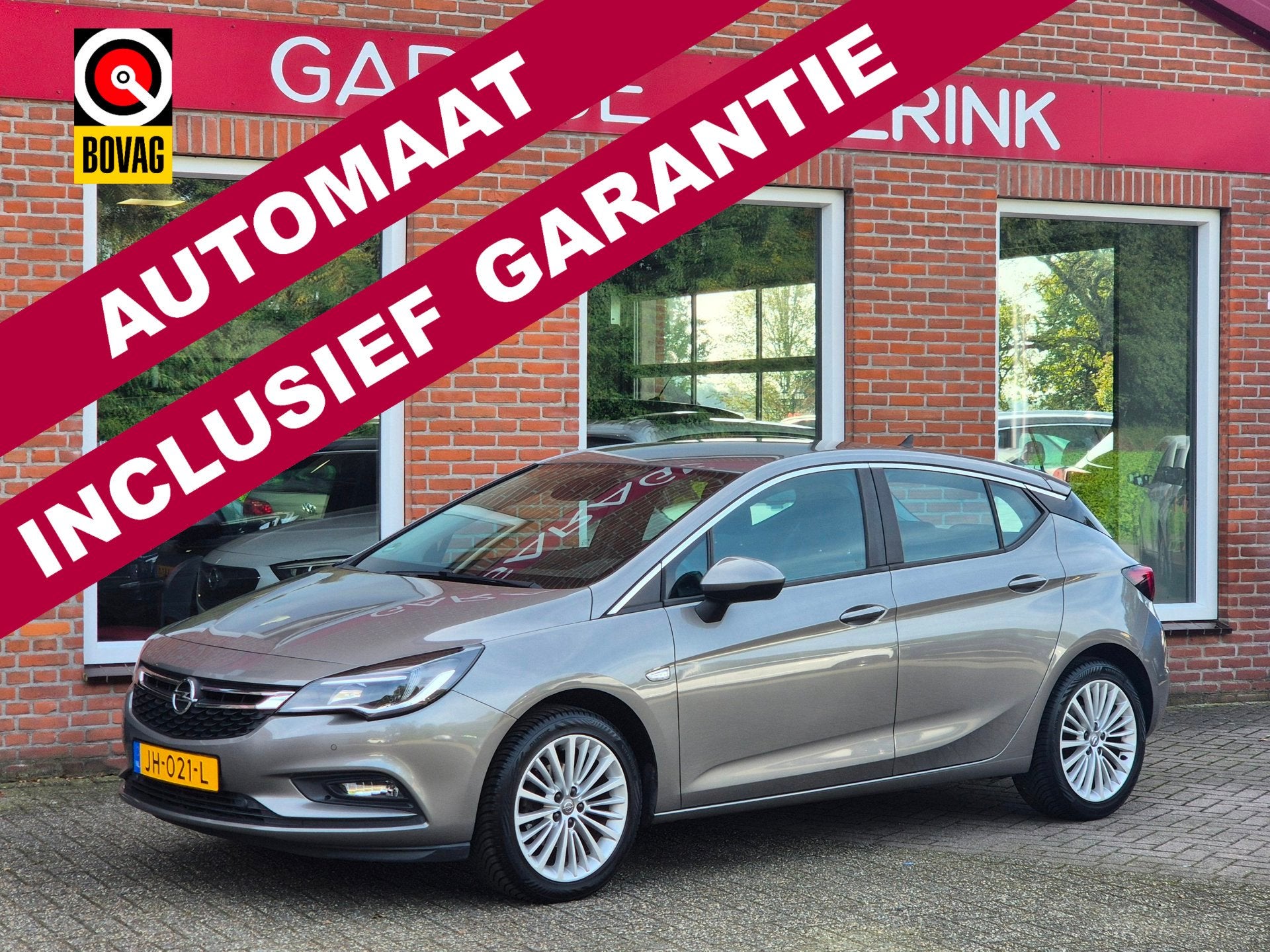 Opel Astra 1.4 Business+ 150PK 5drs AUTOMAAT clima, cruise,, Auto's, Stof, Gebruikt, Euro 6, 4 cilinders