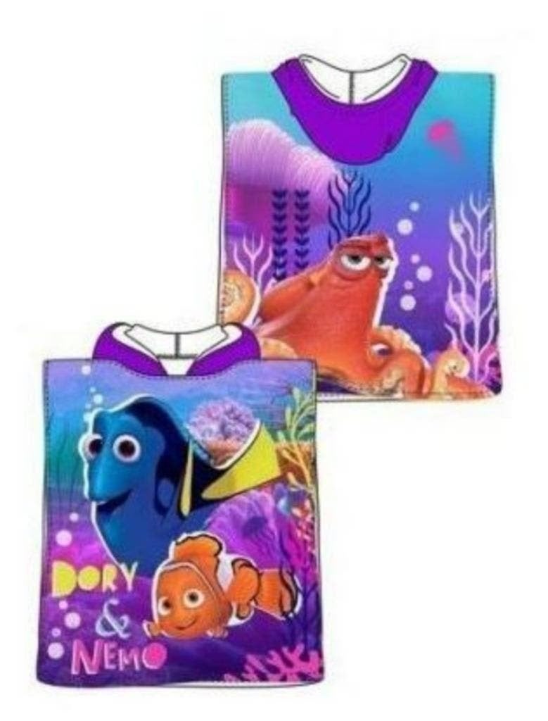 Disney Dory en Nemo badponcho katoen  *NIEUW IN VERPAKKING*, Disney, Meisje, One size, Nieuw